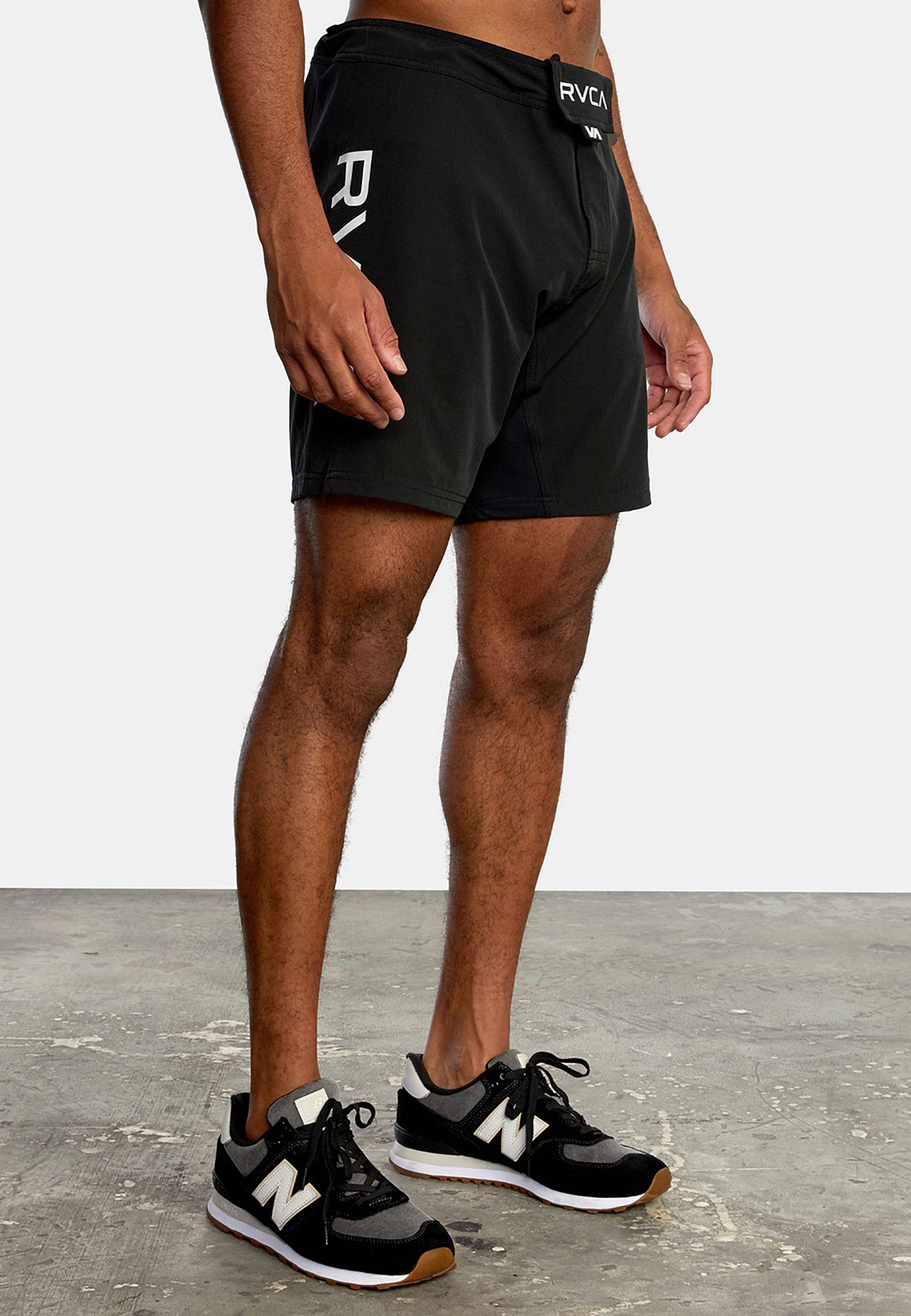 RVCA FIGHT SCRAPPER - Shorts - black 