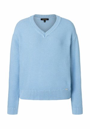 Strickpullover - hellblau