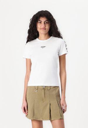 JXGIGI PRINT TEE - Marškinėliai su spaudiniu - bright white
