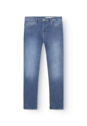 Gabba JONES VANEW - Pieguloša piegriezuma džinsi - mid blue denim