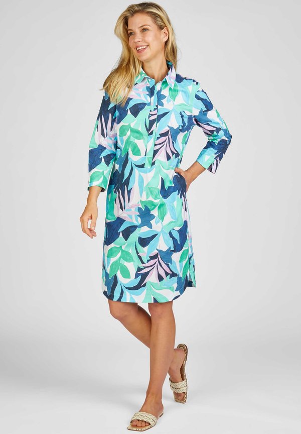 Blusenkleid - hellblau