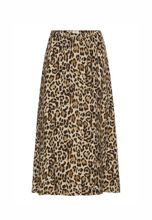 Falda larga - humus leopard mix