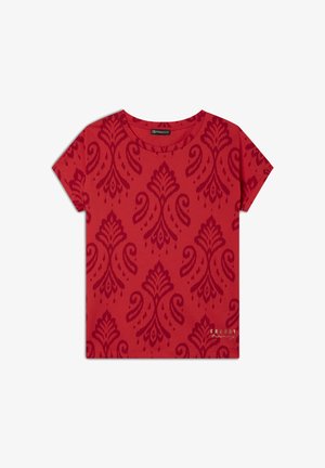 Freddy Camiseta estampada - allover ikat poppy red