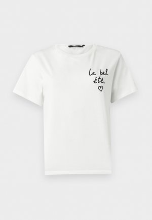 Weekend Max Mara, Print T-shirt - bianco