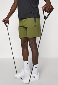 Champion C-TECH SHORTS - Sportiniai šortai - khaki