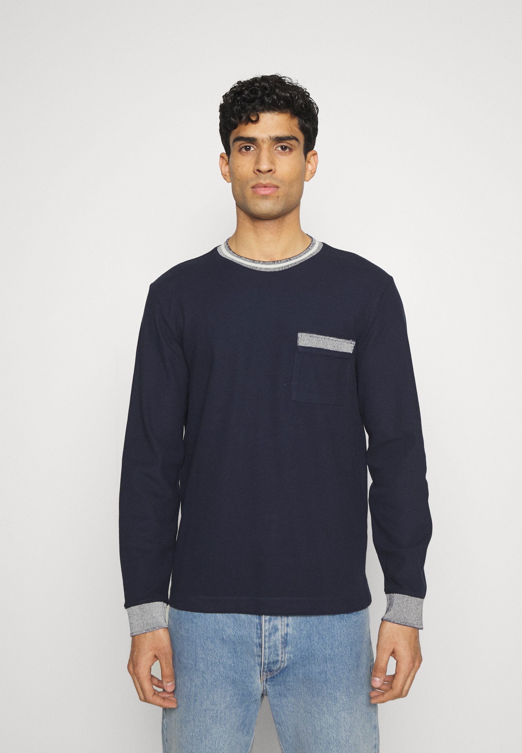 Club Monaco CREW - Sweatshirt - blue/dark blue - Zalando.de