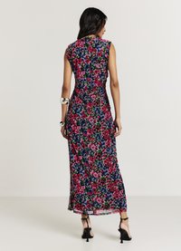 Calliope SMANICATO CON ARRICCIO - Robe longue - var fucsia