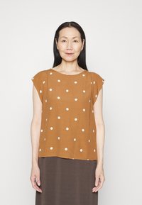 Saint Tropez BLANCA ADELE - Blusa - tobacco brown