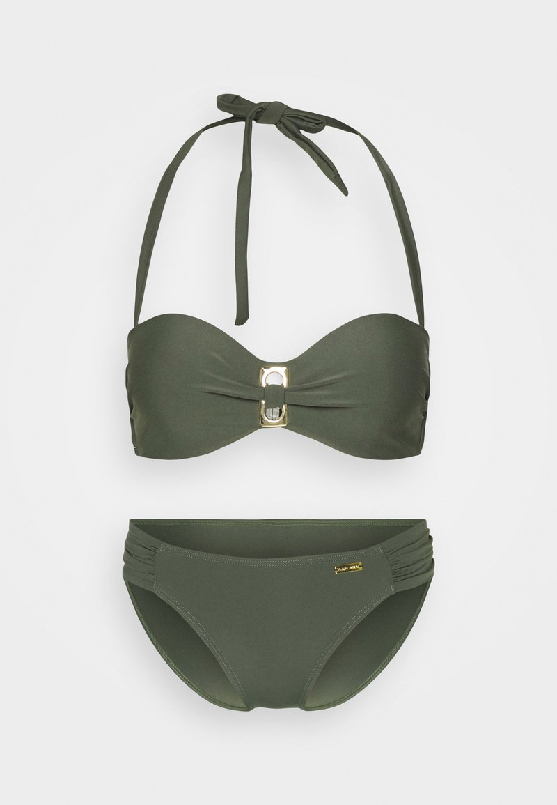 LASCANA WIRE BAND EDEN SET Bikini khaki/caqui Zalando.es