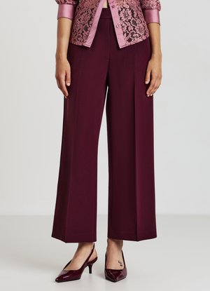 Pantalon classique - bordeaux