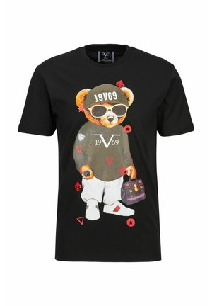 RAFAEL  - Print T-shirt - black