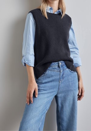 Strickpullover - dark blue