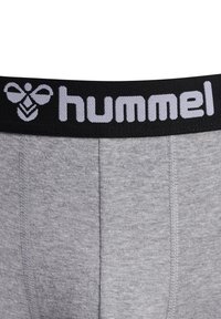 Hummel 2-PACK - Boxerkalsong - grey melange