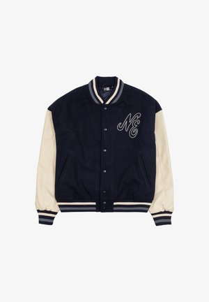 New Era, OVERSIZED VARSITY UNISEX - Bomberjacke - navy