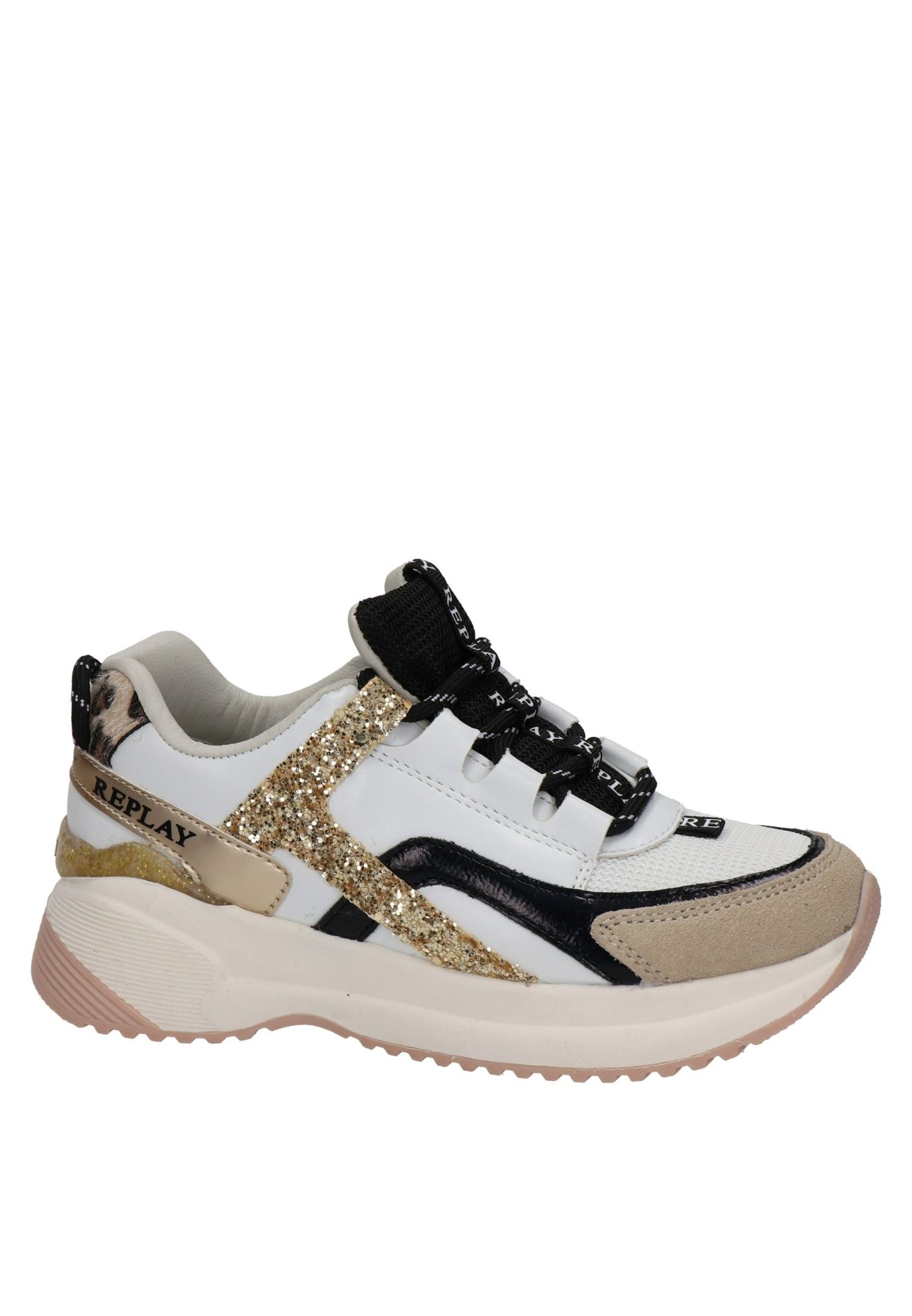 Replay Sneakers laag - beige/Beige - Zalando.nl