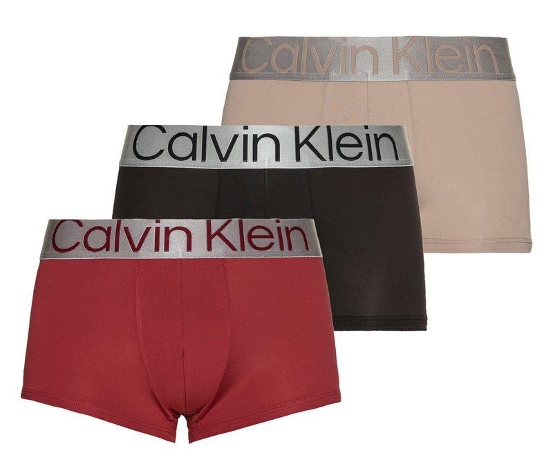 Calvin Klein Underwear LOW RISE TRUNK 3 PACK Püksid black/tuffet