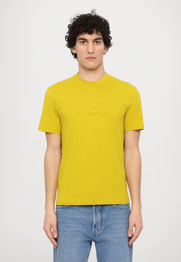 Print T-shirt - antique moss