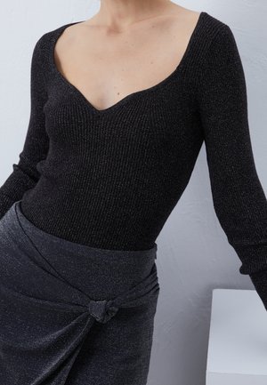 Pullover - silver-coloured