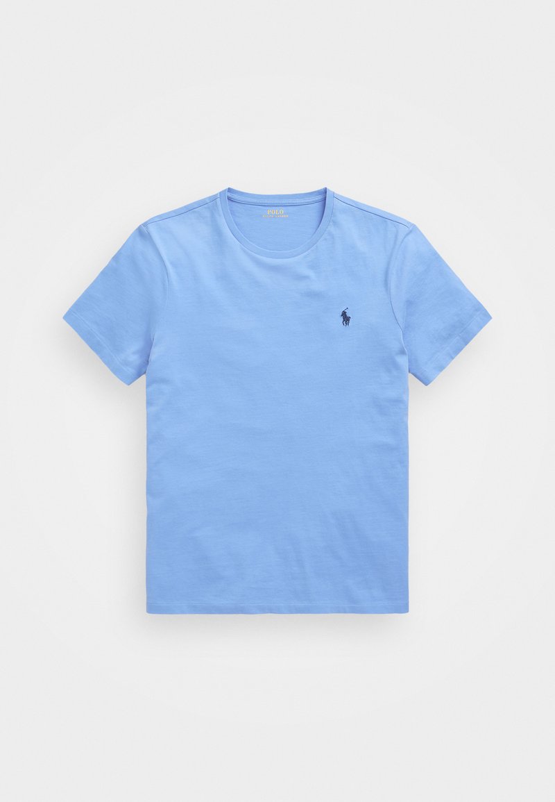 Polo Ralph Lauren CUSTOM SLIM FIT JERSEY CREWNECK T-SHIRT - Navadna majica - harbor island blue