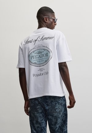 Pegador, RAMON TEE - Printtipaita - white