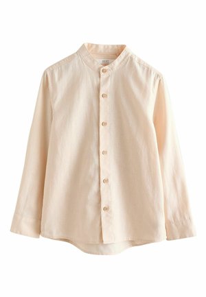 GRANDAD COLLAR LONG SLEEVE  STANDARD - Pluus - peach pink