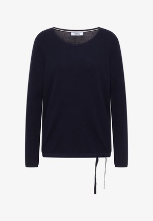 Cecil, PULLOVER MIT RUNDHALS UND STRUKTUR - Jersey de punto - urban dark blue