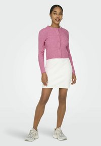 ONLY ONLKATIA BUTTON CARDIGAN - Vest - carmine rose
