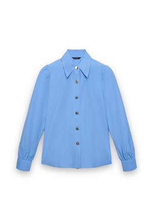 Calliope, CAMICIA TINTA UNITA - Hemdbluse - celeste