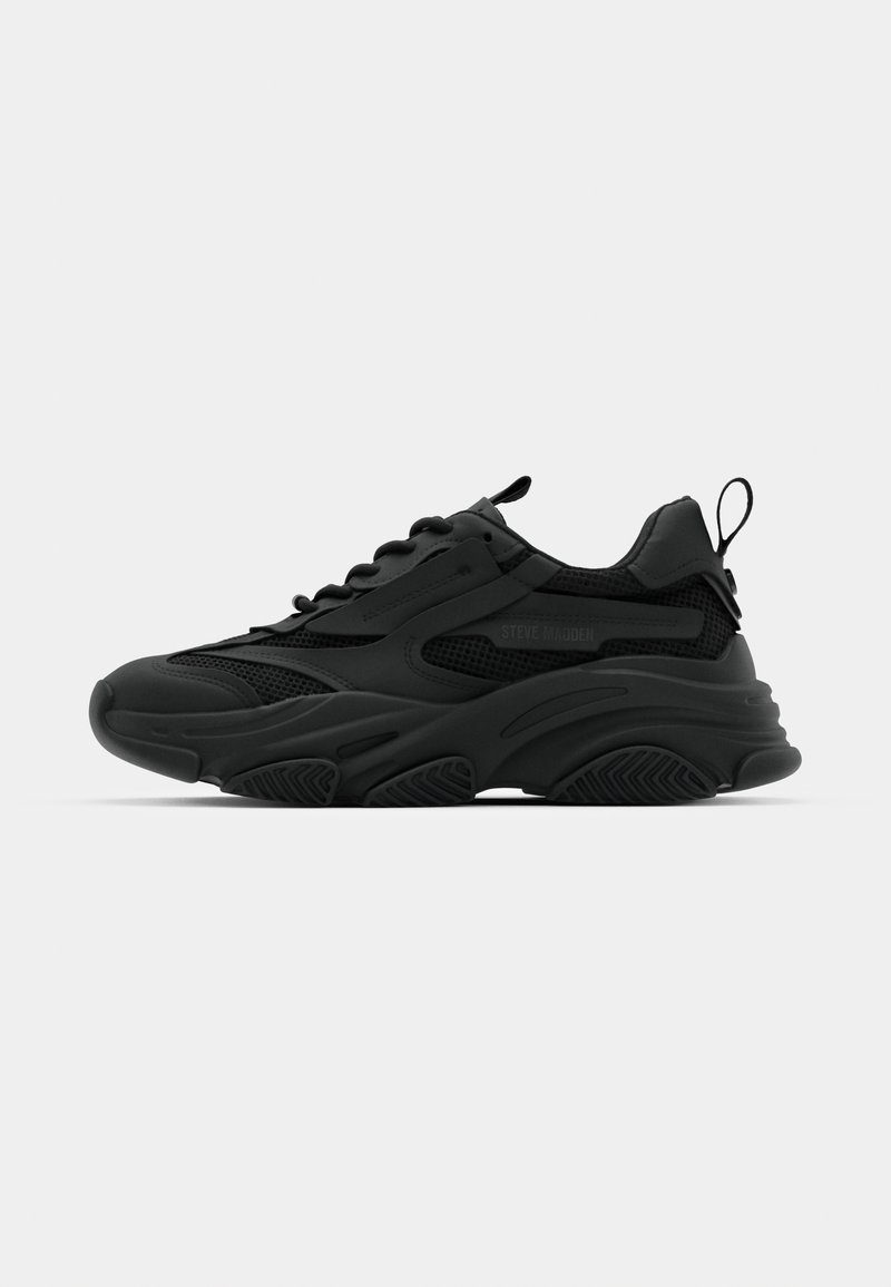 Steve Madden Oasys Scarpe Da Ginnastica Uomo - Sneaker Moderne In Nero, Fodera Sintetica, Taglia 43 EU