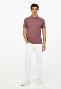 Hackett London SLIM FIT LOGO - Polo - grape shake