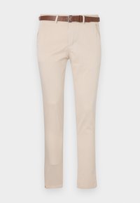 JPSTMARCO JJLEGACY BELT - Nohavice chinos - moonbeam