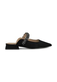 Pantolette flach - black