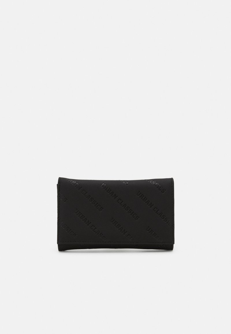 Urban Classics ALLOVER LOGO WALLET - Geldbörse - black