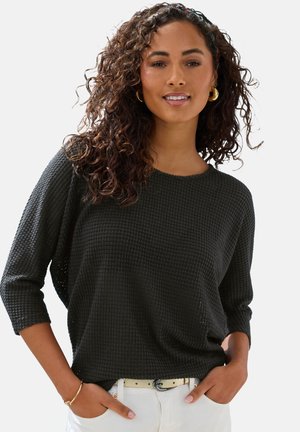 LANGARM - Blouse - schwarz