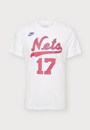 Nike Performance, PORTER JR. BROOKLYN NETS - Клубно облекло - white