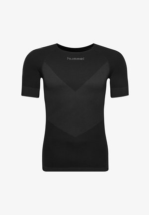 Hummel NAHTLOSES SPORT FIRST SEAMLESS - Sports T-shirt - schwarz
