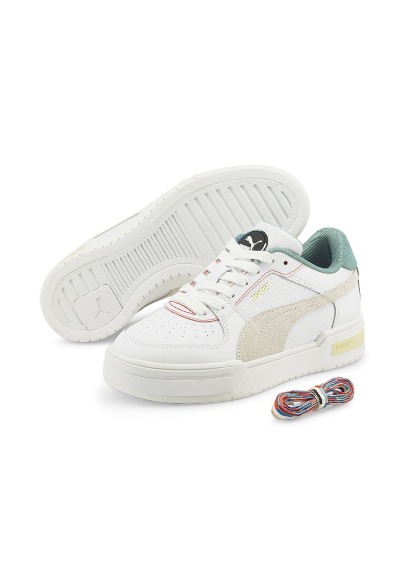 Kinder Sneaker low | Puma CA PRO GO FOR Sneaker low white/marshmallow/mineral blue/weiß - RN22769 Kinder Sneaker low | Puma CA PRO GO FOR Sneaker low white/marshmallow/mineral blue/weiß - RN22769