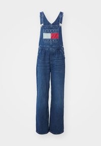 Tommy Jeans DUNGAREE - Tuinbroek - denim medium