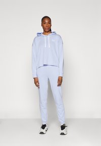 Under Armour RIVAL TERRY JOGGER  - Träningsbyxor - celeste/white