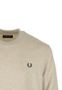 Fred Perry CREW NECK  - Felpa - porridge chiné gris ancre