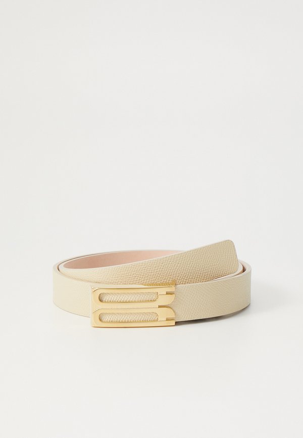REGULAR FRAME BELT - Belt - ivory