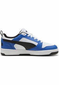Puma REBOUND V6 UNISEX  - Matalavartiset tennarit - white- black team royal