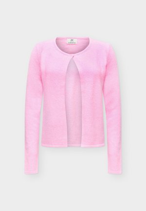JDY, JDYRUE L/S ONEBUTTON CARDI KNT NOOS - Gilet - prism pink melange