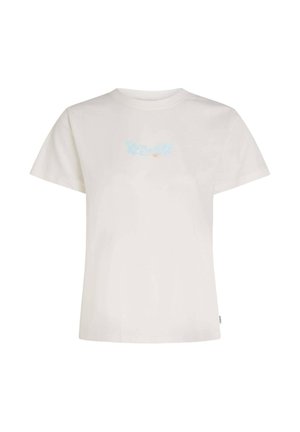 O'Neill, ESSENTIALS SCRIPT- TEES SHORTSLEEVE - T-shirts print - snow white