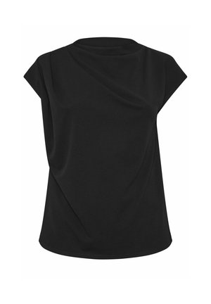 Yours Clothing, PLUS SIZE GOING OUT TOPS - T-Shirt print - black