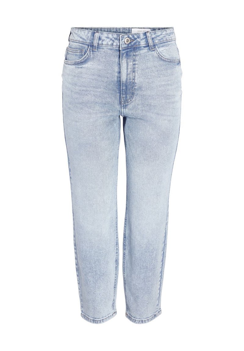 Noisy May Moni high waisted ultility cargo jeans in washed black