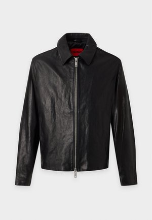 HUGO, LIRO - Veste en cuir - black