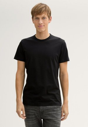 MIT STRETCH-ANTEIL - T-shirt basic - black