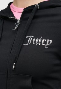 Juicy Couture OOLA OUTLINE  - Φούτερ με κουκούλα - black