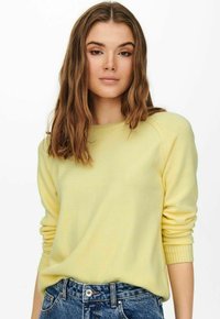 ONLY ONLLESLY KINGS NOOS - Trui - pastel yellow